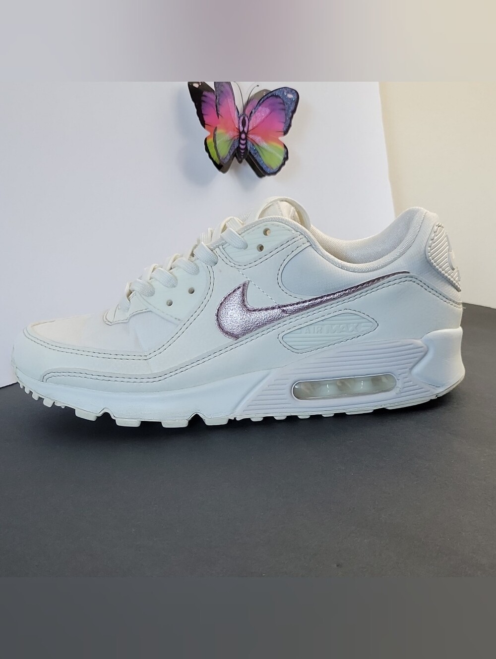 Nike Air Max 90 DX0115-101 Sail Pink Oxford White Women’s Size 8.5 EU 41